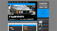 Desktop Screenshot of flywings.sk